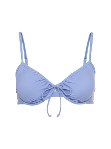 LSCN BY LASCANA Bügel-Bikini-Top in rauchblau