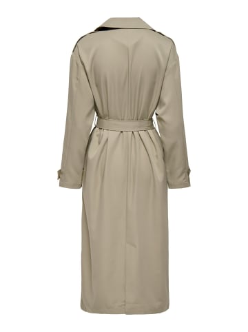 ONLY Trenchcoat in Silver Sage