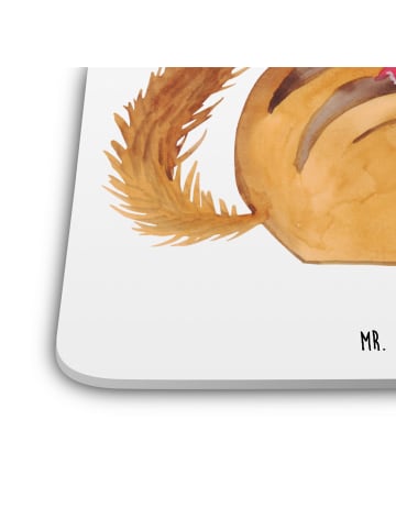 Mr. & Mrs. Panda Flaschenuntersetzer Eichhörnchen Smoothie ohne ... in Weiß