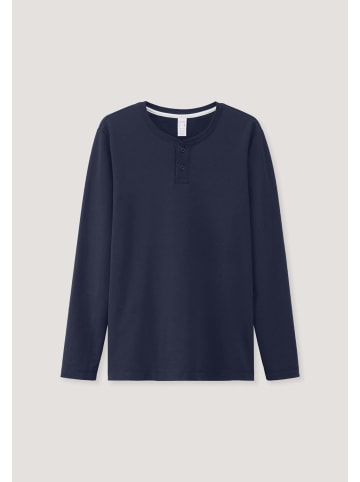 Hessnatur Loungeshirt Regular in dunkelblau