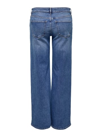 ONLY Jeans mit weitem Bein in Medium Blue Denim
