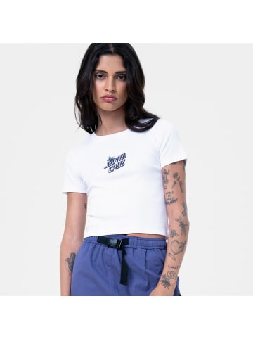 Santa Cruz Shirt "Flutter Flash T-Shirt" in Weiß