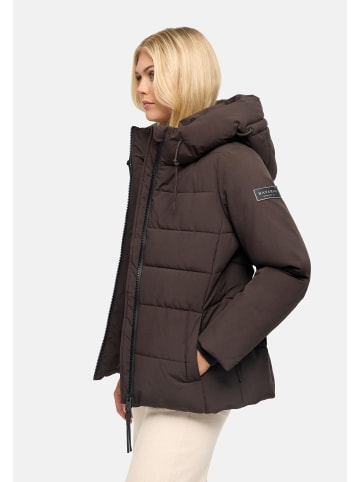 Navahoo Steppjacke Wattewunder XIV in Choco