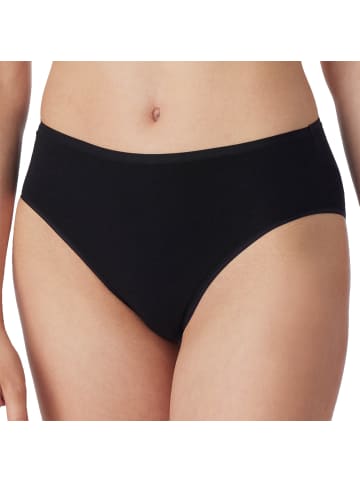 Schiesser Slip 6er Pack in Schwarz/Dunkelblau