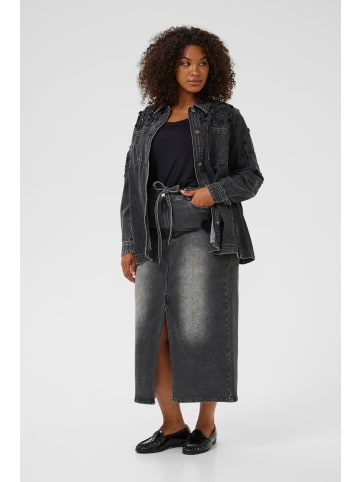 KAFFE curve Denimrock KCally Regular fit in Medium Grey Denim