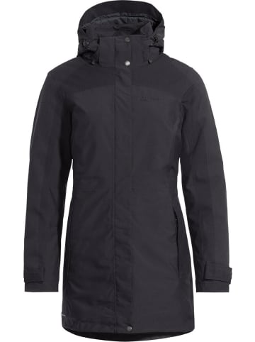 Vaude Funktions-Outdoorjacke Wo Skomer Winter Parka II in Schwarz