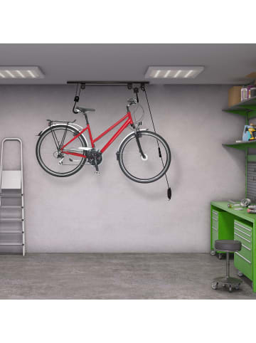 Fahrradlift Decke in Schwarz