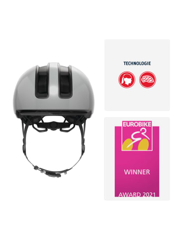 ABUS Kleinkinder- und Kinderhelm HUD-Y in race grey