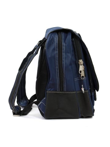 Bag Street Ranzen, Businessrucksack Nylon navy (blau) ca. 30cm breit ca. 38cm hoch