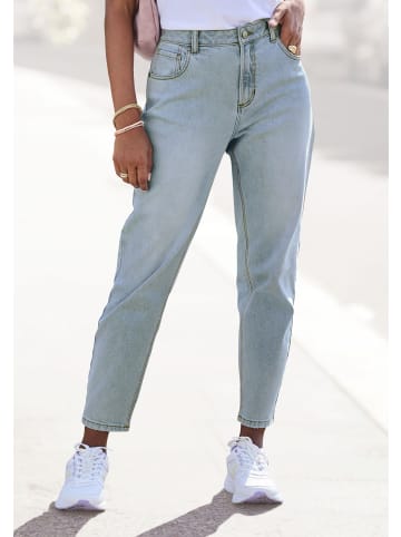 LASCANA Mom-Jeans in light blue washed
