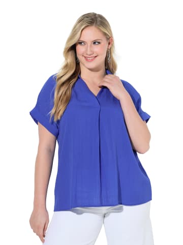 Ulla Popken Tunika in azurblau