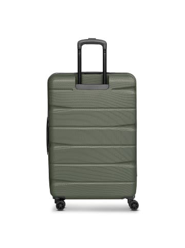 Franky Munich 4.0 4 Rollen Trolley L 76 cm mit Dehnfalte in olive dull