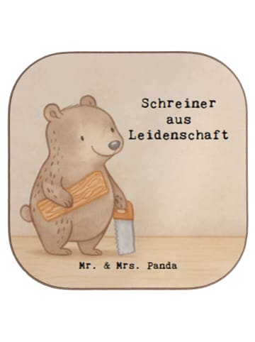 Mr. & Mrs. Panda Tassenuntersetzer Schreiner Leidenschaft Design... in Weiß