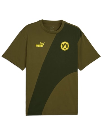 Puma BVB Borussia Dortmund ftblCulture+ T-shirt  in Grün