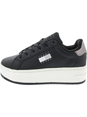 TOMMY JEANS Flatform Sneaker Sneaker low Schwarz