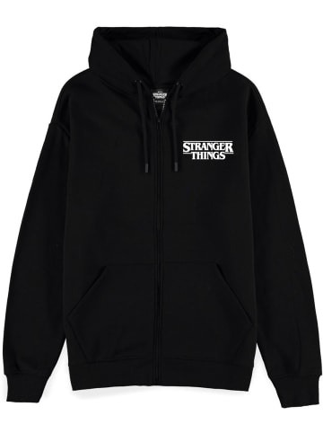 Stranger Things Hoodie in Schwarz