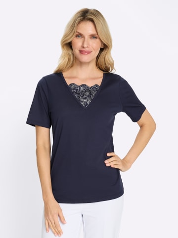 Sieh an! 2-in-1-Shirt in marine