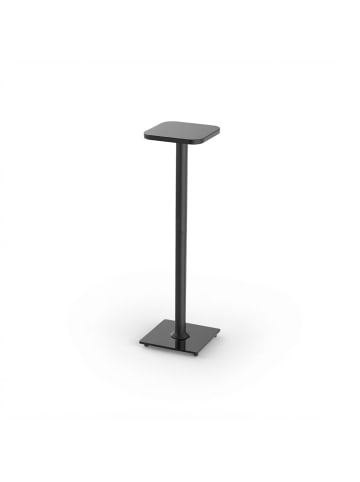 relaxdays 2 x Lautsprecherständer in Schwarz – (B)30 x (H)78,5 x (T)30 cm
