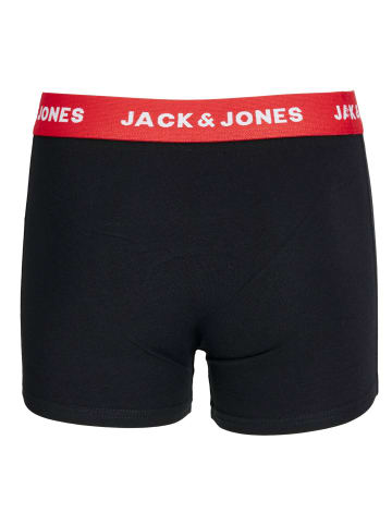 Jack & Jones Boxershort 5er Pack in Schwarz/Grün/Blau/Rot