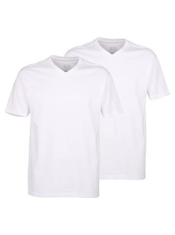 CECEBA T-Shirt 2er Pack in Weiß