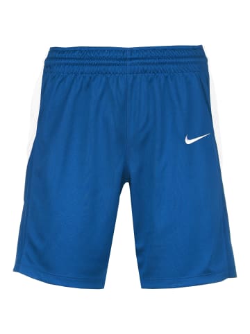 Nike Performance Funktionsshorts Team Basketball Stock in blau / weiß