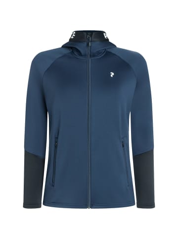 Peak Performance Fleecejacke Rider in blue shadow-black