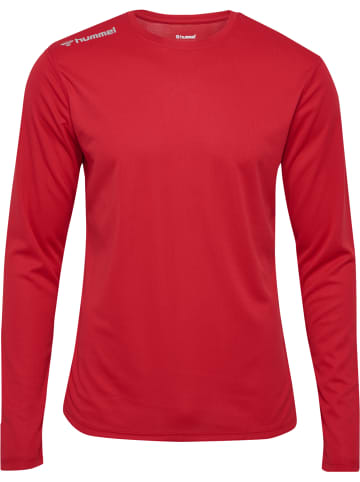 Hummel Hummel T-Shirt Hmlrun Laufen Herren in TANGO RED