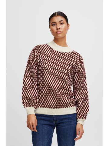 ICHI Strickpullover IHKAMARA Loose fit in Port Royale