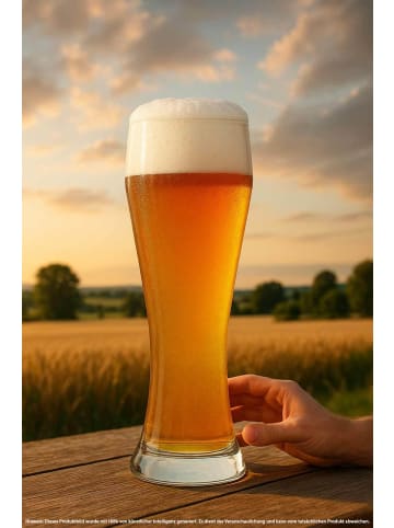 Rastal Riesen-Weizenbierglas Ranft in Transparent 3,9 Liter in transparent