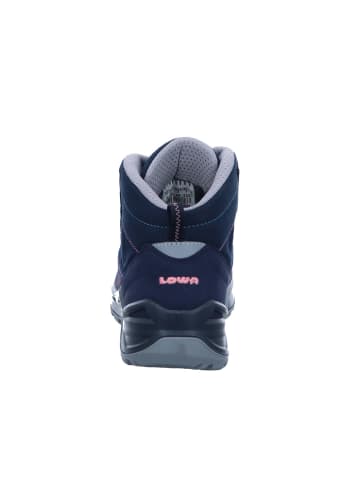 LOWA Wanderstiefel ZIRROX GTX MID JUNIOR in navy/rose