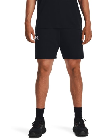 Under Armour Sportshorts "UA Essential Fleece Shorts" in Schwarz
