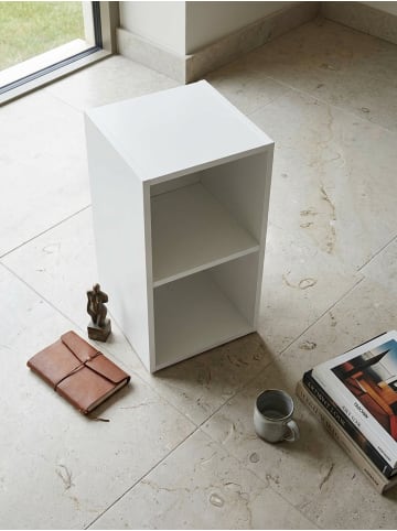 KADIMA DESIGN Standregal WL5.175 Holz 30x60x30 cm Modern Regal Klein, es in Weiß