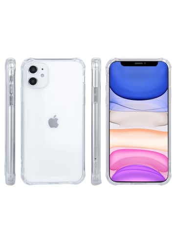 Platyne Hülle für iPhone 11 aus festem PVC (Strong) in Transparent