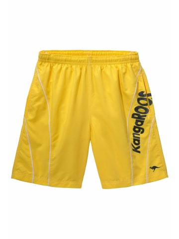 Kangaroos Badeshorts in gelb