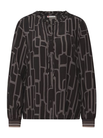 Street One Bluse in schoko taupe - 0002