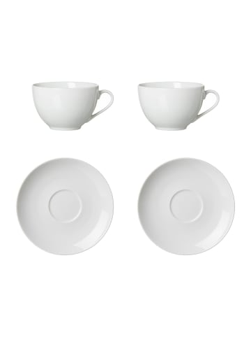 Ritzenhoff & Breker 4er Set Cappucinoset Bianco in weiß