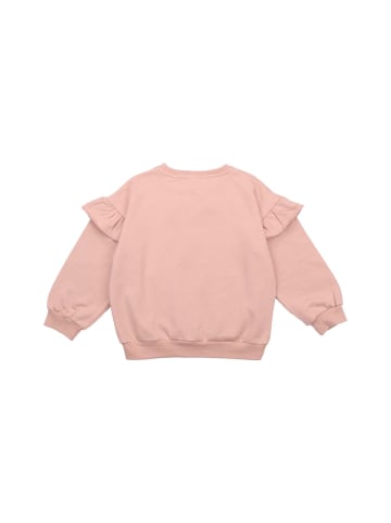 Walkiddy Sweatshirt Cat Pink - Ruffle Sweatshirt