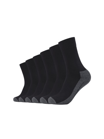 camano Sportsocken pro tex 6er Pack black