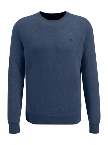 FYNCH-HATTON O-Neck, Merino Cashmere in Night