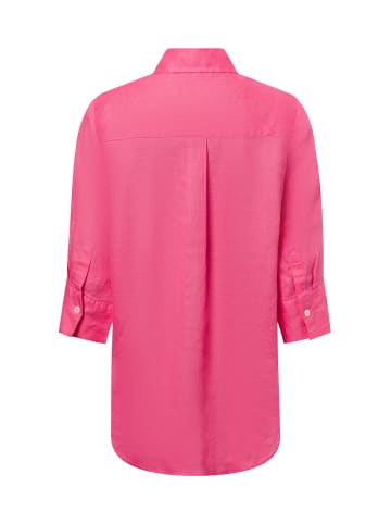 Marie Lund Leinenbluse Rihab in koralle - 0031