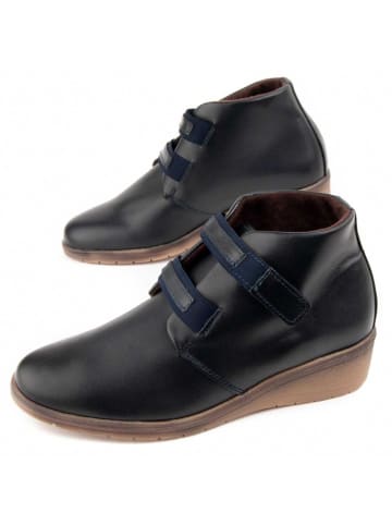 Purapiel Boots Keilstiefellette Akilav in Blau