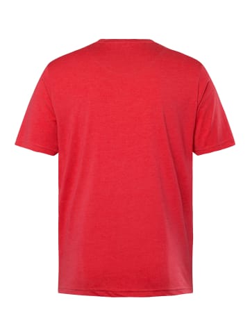 Men Plus Kurzarm T-Shirt in rot