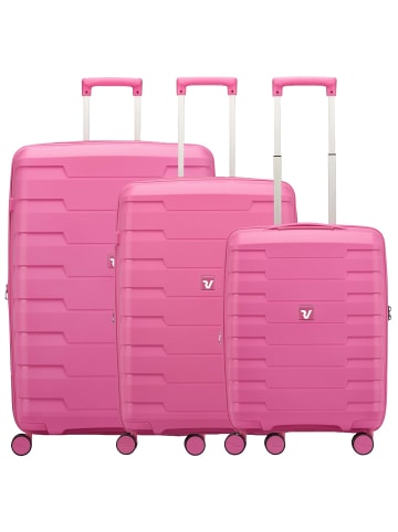 Roncato Skyline 2.0 - 4-Rollen-Trolley-Set 3tlg. (radiant red) in pink