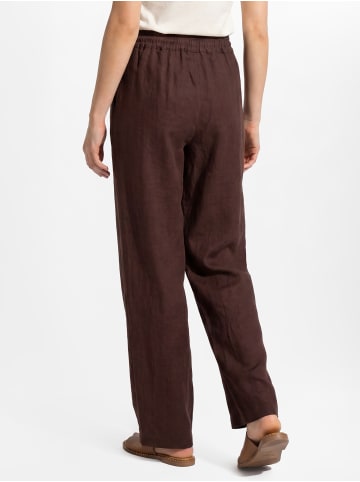 IPURI Leinenhose in mocca