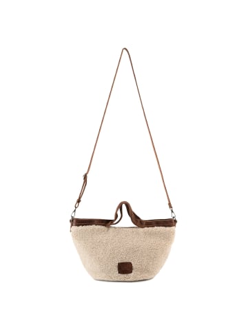 FREDs BRUDER Teddy Layer Schultertasche Leder 40 cm toffee-teddy