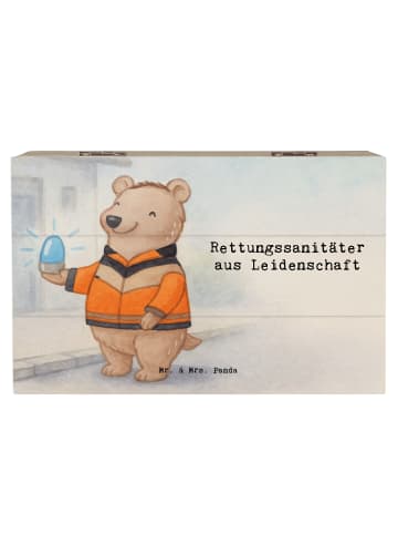Mr. & Mrs. Panda Box Rettungssanitäter Leidenschaft Design mit S... in Weiß