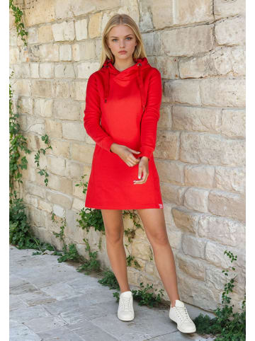 Salzhaut Knielanges Kleid (Midi) MÖÖV KLEID in Red