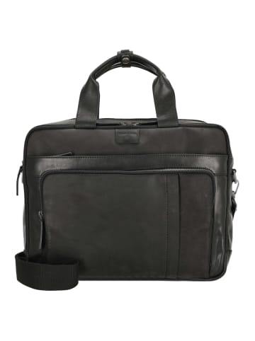 Strellson Brick Lane Charles - Aktentasche 15" M 39 cm (black) in schwarz