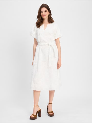 comma Kleid in weiß - 0001