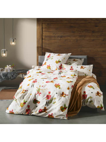 Erwin Müller Edel-Flanell Kissenbezug in rot